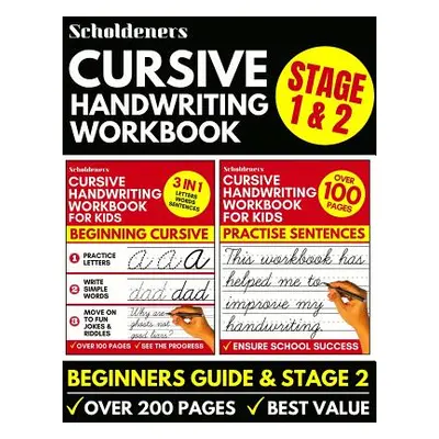 "Cursive Handwriting Workbook: Cursive Writing Practice Book For Kids