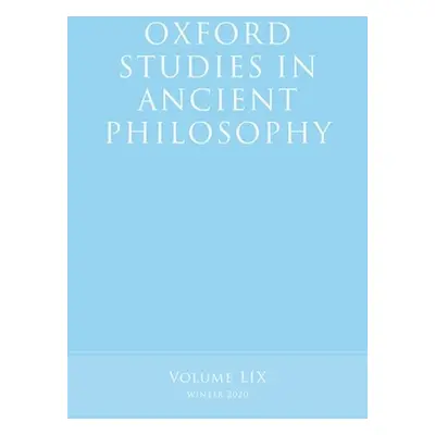 "Oxford Studies in Ancient Philosophy, Volume 59" - "" ("Caston Victor")