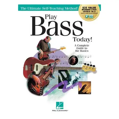 "Play Bass Today! All-In-One Beginner's Pack: Includes Book 1, Book 2, Audio & Video" - "" ("Kri