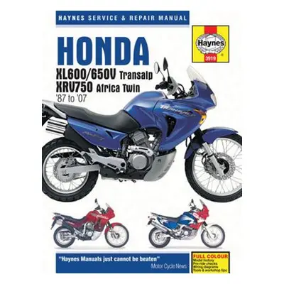 "Honda Xl600/650v Transalp & Xrv750 Africa Twin '87 to '07" - "" ("Haynes John H.")