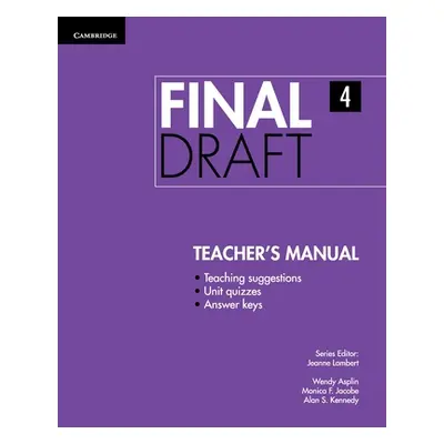 "Final Draft Level 4 Teacher's Manual" - "" ("Lambert Jeanne")