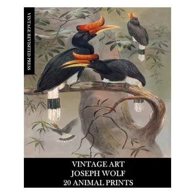 "Vintage Art: Joseph Wolf: 20 Animal Prints: Zoology Ephemera for Framing, Home Decor, Collage a