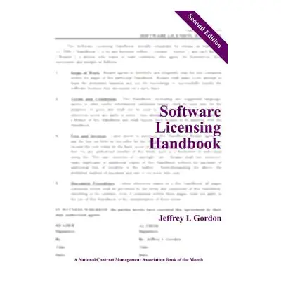 "Software Licensing Handbook, Second Edition" - "" ("Gordon Jeffrey")