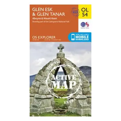 "Glen Esk & Glen Tanar, Aboyne & Mount Keen" - "" ("Ordnance Survey")