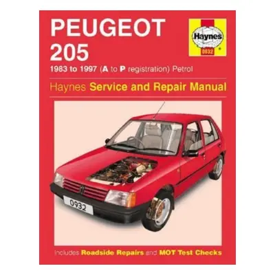 "HM Peugeot 205 1983-1997 Repair Manual" - "" ("Haynes")