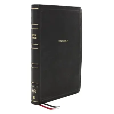 "Nkjv, Deluxe Reference Bible, Center-Column Giant Print, Leathersoft, Black, Red Letter Edition