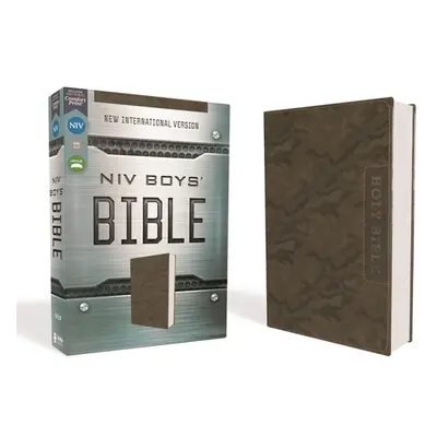 "Niv, Boys' Bible, Leathersoft, Brown Camo, Comfort Print" - "" ("Zondervan")