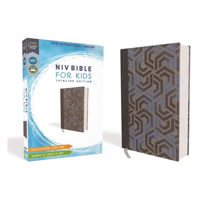 "Niv, Bible for Kids, Cloth Over Board, Blue, Red Letter, Comfort Print: Thinline Edition" - "" 