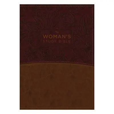 "The NKJV, Woman's Study Bible, Fully Revised, Imitation Leather, Brown/Burgundy, Full-Color, In