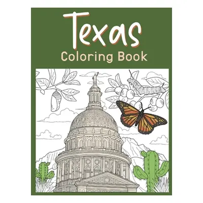 "Texas Coloring Book" - "" ("Paperland")