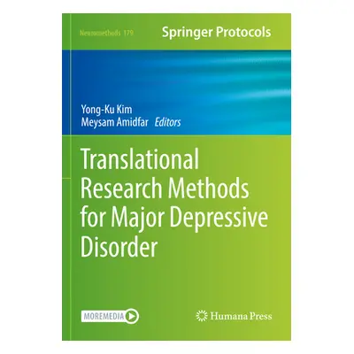 "Translational Research Methods for Major Depressive Disorder" - "" ("Kim Yong-Ku")