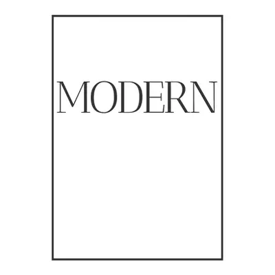 "Modern: A decorative book for coffee tables, bookshelves and end tables: Stack style decor book