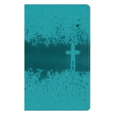 "Niv, Kids' Visual Study Bible, Leathersoft, Teal, Full Color Interior, Peel/Stick Bible Tabs: E