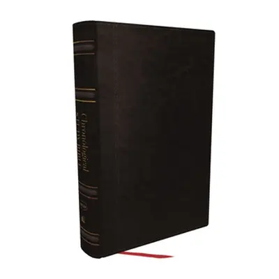 "Nkjv, Chronological Study Bible, Leathersoft, Black, Comfort Print: Holy Bible, New King James 