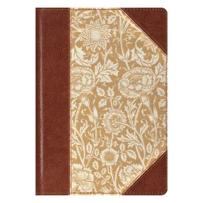 "ESV Single Column Journaling Bible, Large Print (Cloth Over Board, Antique Floral Design)" - ""