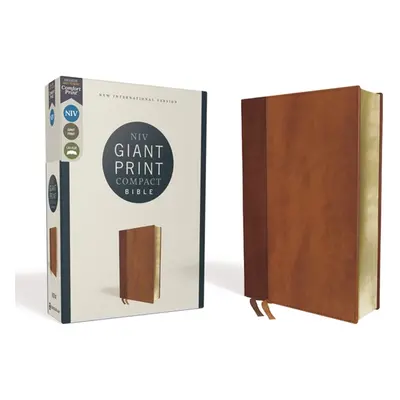 "Niv, Giant Print Compact Bible, Leathersoft, Brown, Red Letter Edition, Comfort Print" - "" ("Z