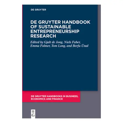 "De Gruyter Handbook of Sustainable Entrepreneurship Research" - "" ("No Contributor")