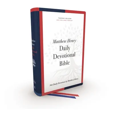 "Nkjv, Matthew Henry Daily Devotional Bible, Hardcover, Red Letter, Thumb Indexed, Comfort Print