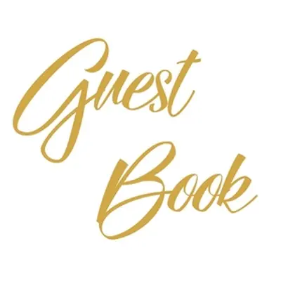 "Gold Guest Book, Weddings, Anniversary, Party's, Special Occasions, Wake, Funeral, Memories, Ch