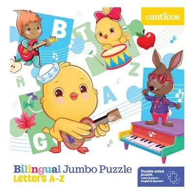 "Bilingual Jumbo Puzzle: Letters A-Z" - "" ("Jaramillo Susie")