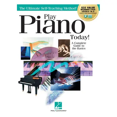 "Play Piano Today! All-In-One Beginner's Pack: Includes Book 1, Book 2, Audio & Video" - "" ("Sh