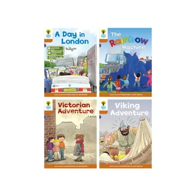 "Oxford Reading Tree: Biff, Chip and Kipper Stories: Oxford Level 8: Mixed Pack of 4" - "" ("Hun