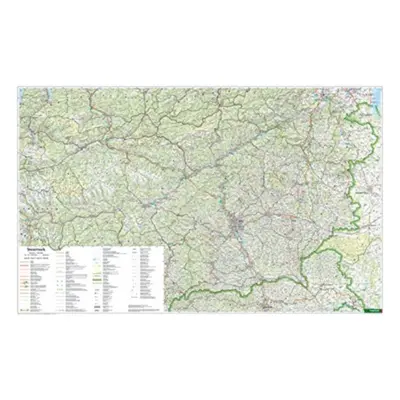 "Styria Map Flat in a Tube 1:200.000" - "" ("")