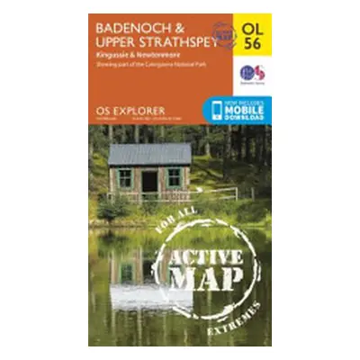 "Badenoch & Upper Strathspey, Kingussie & Newtonmore" - "" ("Ordnance Survey")