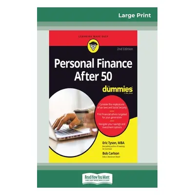 "Personal Finance After 50 For Dummies, 2nd Edition (16pt Large Print Edition)" - "" ("Tyson Eri