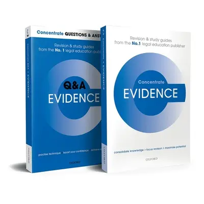 "Evidence Revision Concentrate Pack: Law Revision and Study Guide" - "" ("Spencer Maureen")