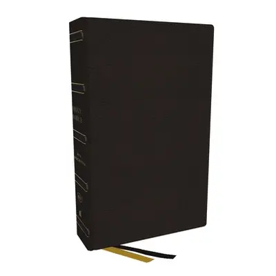 "Kjv, Center-Column Reference Bible with Apocrypha Genuine Leather, Black, 73,000 Cross-Referenc