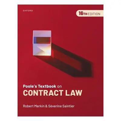 "Pooles Textbook on Contract Law 16th Edition" - "" ("Merkin")