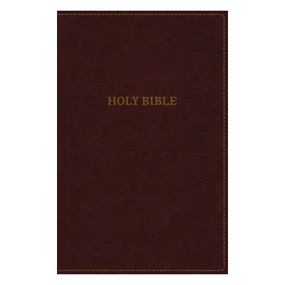 "KJV, Thinline Bible, Large Print, Imitation Leather, Burgundy, Indexed, Red Letter Edition" - "