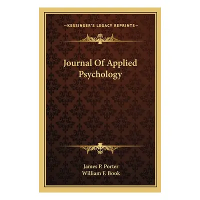 "Journal of Applied Psychology" - "" ("Porter James P.")