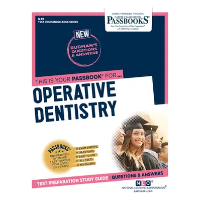 "Operative Dentistry (Q-89): Passbooks Study Guidevolume 89" - "" ("National Learning Corporatio