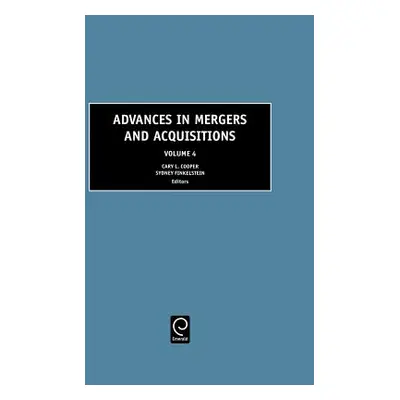 "Advances in Mergers and Acquisitions" - "" ("Cooper Cary L.")