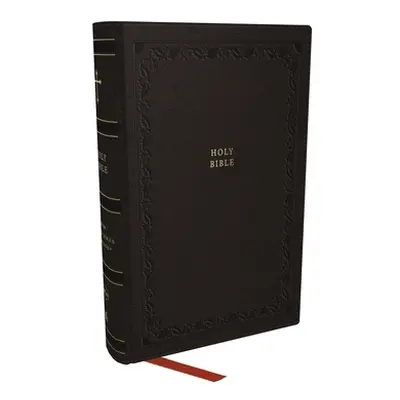 "NKJV Compact Paragraph-Style Bible W/ 43,000 Cross References, Black Leathersoft, Red Letter, C