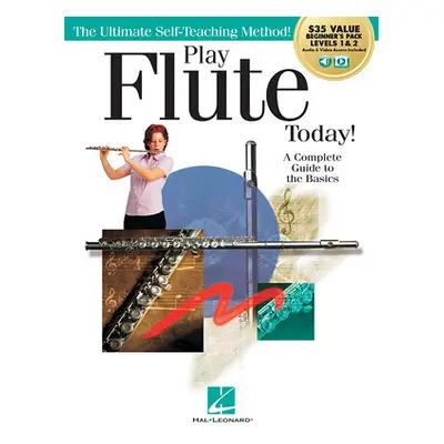 "Play Flute Today! Beginner's Pack: Level 1 & 2 Method Book with Audio & Video Access" - "" ("Cl