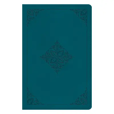 "ESV Compact Bible (Trutone, Deep Teal, Fleur-De-Lis Design)" - "" ("")