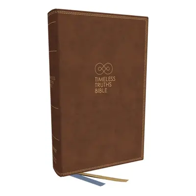 "Timeless Truths Bible: One Faith. Handed Down. for All the Saints. (Net, Brown Leathersoft, Com