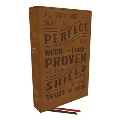 "Nkjv, Personal Size Reference Bible, Verse Art Cover Collection, Leathersoft, Tan, Red Letter, 