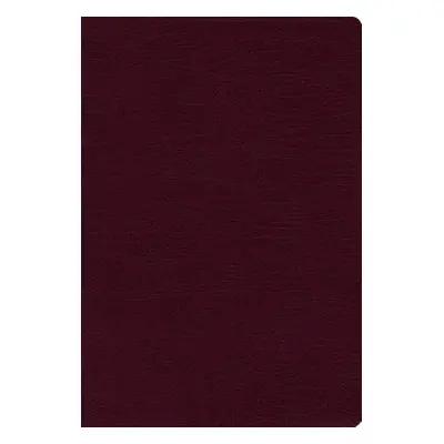 "NIV, Thinline Bible, Bonded Leather, Burgundy, Red Letter Edition" - "" ("Zondervan")