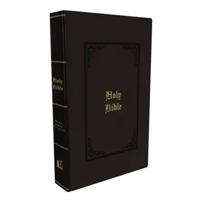 "Kjv, Thinline Bible, Large Print, Vintage Series, Leathersoft, Black, Red Letter, Comfort Print