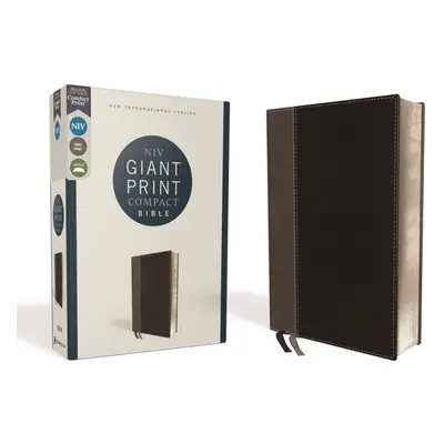 "Niv, Giant Print Compact Bible, Leathersoft, Black, Red Letter Edition, Comfort Print" - "" ("Z