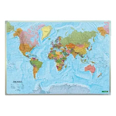 "Wall Map Magnetic Marker Board: The World 1:40,000,000" - "" ("")