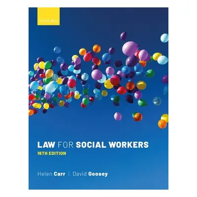 "Law for Social Workers" - "" ("Carr Helen (Professor of Law University of Kent)")