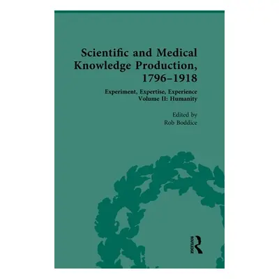 "Scientific and Medical Knowledge Production, 1796-1918: Volume II: Humanity" - "" ("Boddice Rob