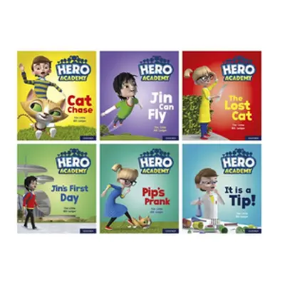 "Hero Academy: Oxford Level 1/1+, Lilac/Pink Book Band: Mixed pack" - "" ("")