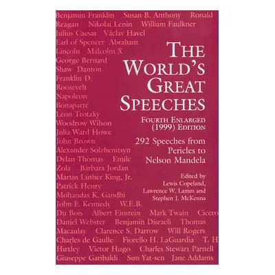 "The World's Great Speeches: Fourth Enlarged (1999) Edition" - "" ("Copeland Lewis")