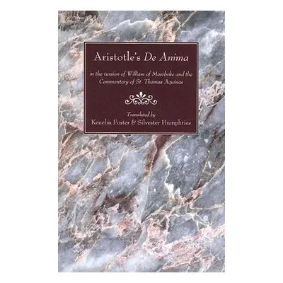 "Aristotle's De Anima" - "" ("Aristotle")